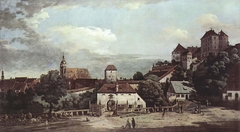 Pirna from the South by Bernardo Bellotto