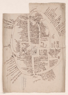 Plattegrond van Doetinchem by Jan Brandes