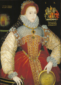 Plimpton Sieve Portrait of Queen Elizabeth I by George Gower