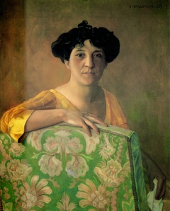 Portrait de Gabrielle Vallotton by Félix Vallotton