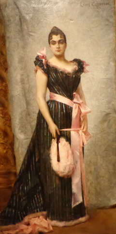 Portrait de la femme de l'artiste by Léon Comerre