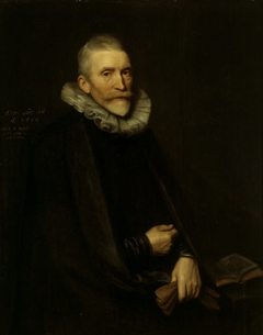 Portrait of a 66-year-old man by Michiel van Mierevelt