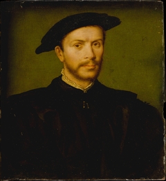 Portrait of a Bearded Man in Black by Corneille de Lyon