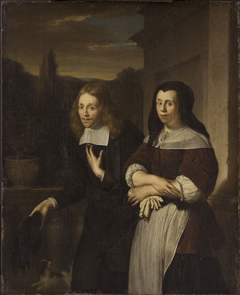 Portrait of a Husband and Wife by Frans van Mieris the Younger