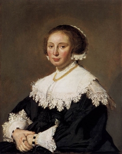 Portrait of a woman by Frans Hals