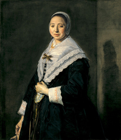 Portrait of a woman by Frans Hals