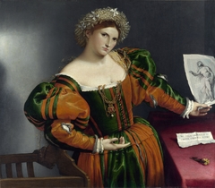 Portrait of a Woman by Lorenzo Lotto