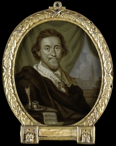 Portrait of Adriaen Pietersz van de Venne, Painter and Poet by Arnoud van Halen