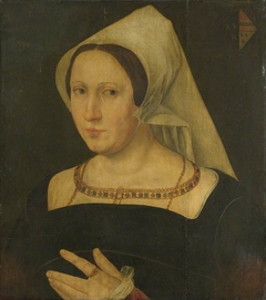 Portrait of Anna van Spangen, wife of Adriaen van der Goes by Netherlandish