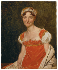 Portrait of Baroness Pauline Jeanin by Jacques-Louis David