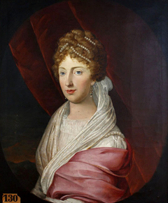 Portrait of Caroline Augusta of Bavaria by Caspar Jele