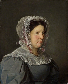 Portrait of Cecilia Margaret Købke, the Artist's Mother by Christen Købke