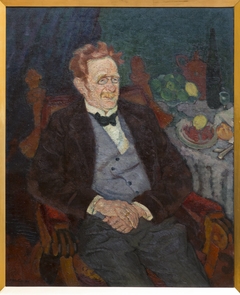 Portrait of director Karl Masner by Fryderyk Pautsch