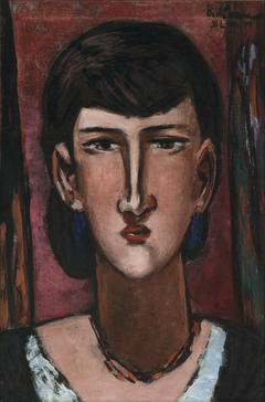 Portrait of Edie Rickey by Max Beckmann