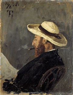 Portrait of Fredrik Collett by Frits Thaulow