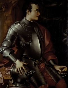 Portrait of Giovanni della Bande Nere, 1498-1526 by Carlo Portelli