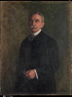 Portrait of Isaac D. Fletcher by Carnig Eksergian