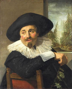 Portrait of Isaak Abrahamsz. Massa by Frans Hals