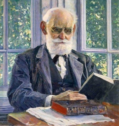 Portrait of Ivan Pavlov (1930) by Mikhail Nesterov