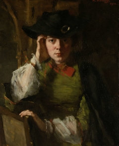 Portrait of Lizzy Ansingh by Thérèse Schwartze