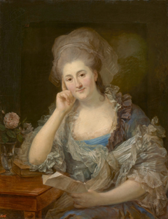 Portrait of Magdalena Agnieszka Sapieżyna née Lubomirska, mistress to King Stanisław Augustus by Marcello Bacciarelli