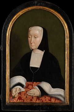 Portrait of Magdalena van Werdenburg (1464–1538), Countess of Egmond and wife of Jan (1438–1516), First Count of Egmond; by Master of Alkmaar