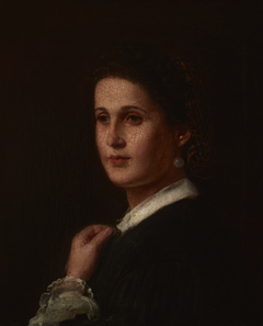 Portrait of Malwina Ramloff, Artist's Fiancée by Władysław Łuszczkiewicz