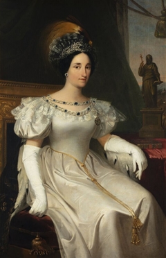 Portrait of Maria Beatrix Victoria of Savoia (1792-1840) by Adeodato Malatesta