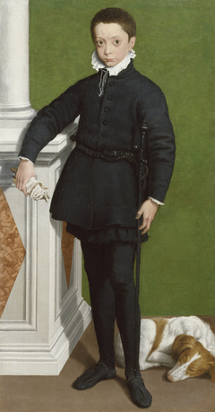 Portrait of Marquess Massimiliano Stampa by Sofonisba Anguissola