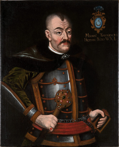 Portrait of Michał Tyszkiewicz, Leliwa coat of arms (?–after 1549), field hetman of the Grand Duchy of Lithuania by Anonymous