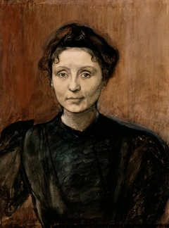 Portrait of Sculptor Madeleine Jouvray by Magnus Enckell