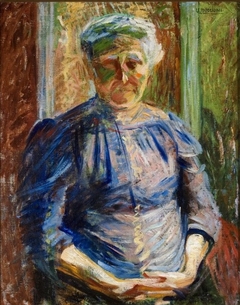 Portrait of the mother (Boccioni) by Umberto Boccioni