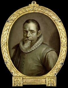 Portrait of Theodorus Velius, Writer of the Chronicle of Horn by Jan Maurits Quinkhard