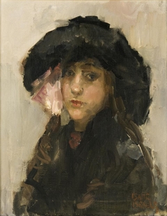 Portret Sophie de Vries by Isaac Israels