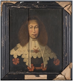 Portret van een jonge vrouw by anonymous painter