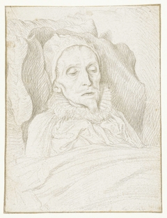 Portret van Prins Maurits op zijn sterfbed by Jacob de Gheyn II