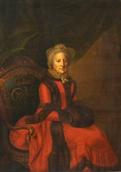 Princess Philippine Charlotte of Prussia, Duchess of Brunswick-Wolfenbüttel (1716-1801) by Johann Georg Ziesenis