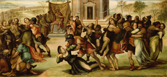 Rape of the Sabines by Girolamo del Pacchia