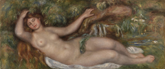 Reclining Nude (Femme nue couchée) by Auguste Renoir