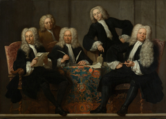 Regents of the Old Men's and Woman's Almshouse, 1732 by Jan Maurits Quinkhard