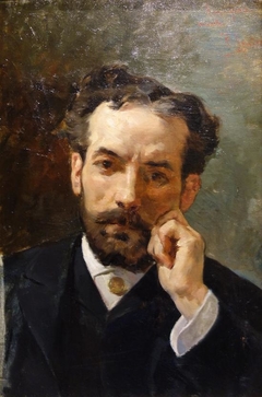 Retrato de Rafael Romero Barros by Tomás Muñoz Lucena