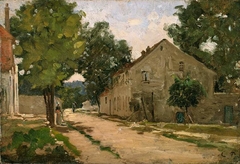 Route de Port-Marly by Camille Pissarro