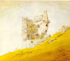 Ruins of Teplitz Castle by Caspar David Friedrich