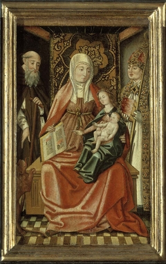 Saint Anne with Virgin and Child by Unidentified