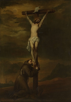 Saint Francis at the Foot of the Cross by Unknown Artist