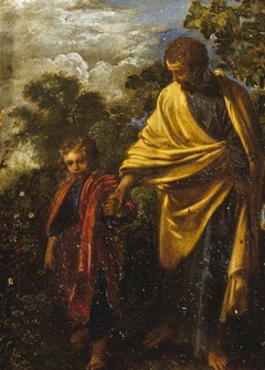 Saint Joseph and the Christ Child by Adam Elsheimer