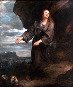 Saint Rosalie speaks for the city of Palermo by Anthony van Dyck