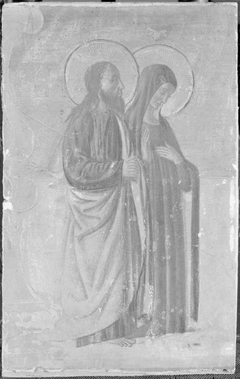 ''Saints Anna and Joachim'' by Anonymous