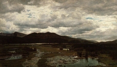 Salt Marshes, Bont Ddu by Edward John Bernard Taylor