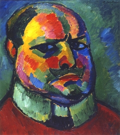 Selbstbildnis, 1912 by Alexej von Jawlensky